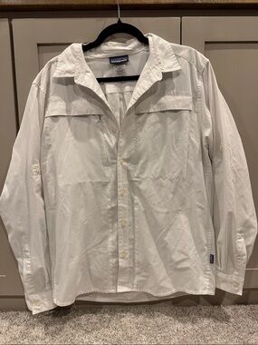Patagonia Overhand Pinstripe Button Down Shirt